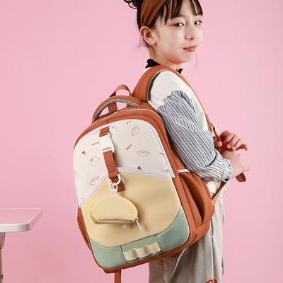 Cute Girl Backpack Elementary School Student In Class Sweet Style Schoolbag Junior High School Student Travel College Backpack