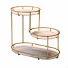 Organizzatore Cosmetico a 3 Livelli Bancone Bagno Ripiani Spaziosi 3 Livelli