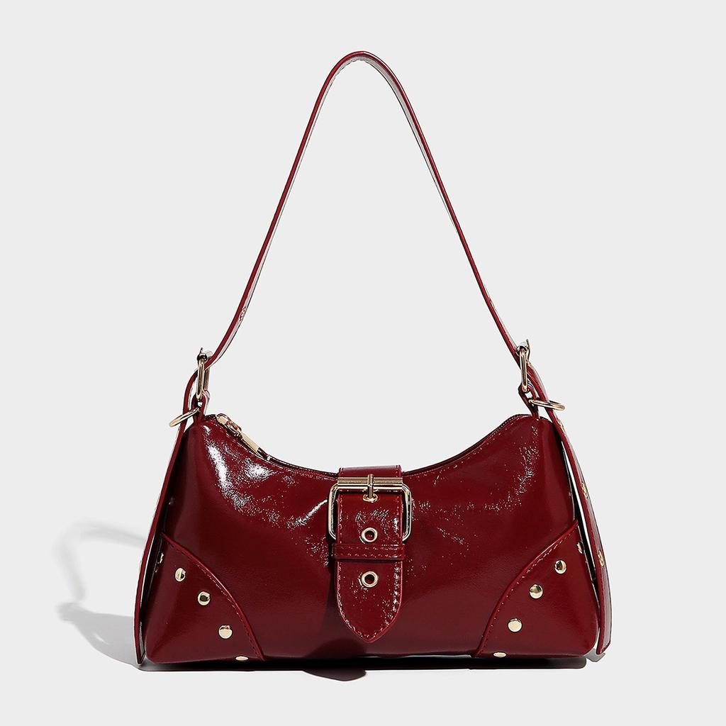 Fashiable Retro Large Capacity Ladies Shoulder Bag Underarm Bag Versatile Bag 2026 New Style Women's Bag for Daily Use