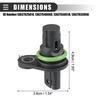Car Automotive Crankshaft Position Sensor Single  for BMW 13627525014