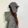 Japanese Style Earflaps Visor Hat Lightweight Windproof Pilot Cap Ear Protection Cap  Autumn