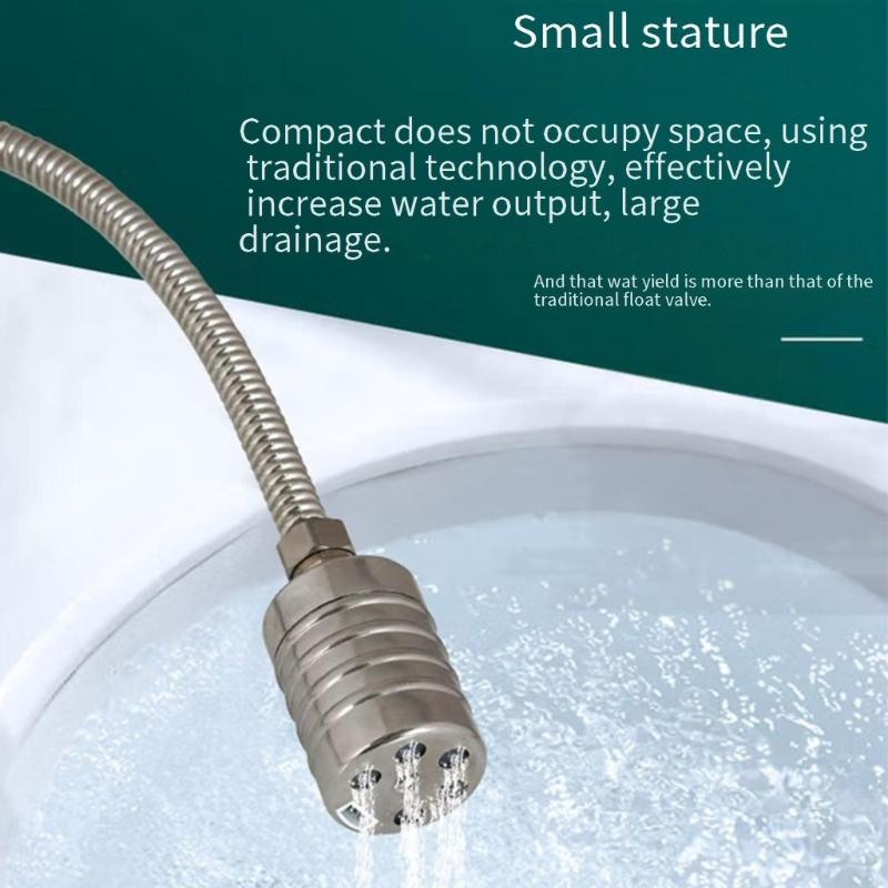 Stainless Steel Float Ball Valves For Water Tanks Automatic Levels Adjustment High Pressures Water Control Float Vales