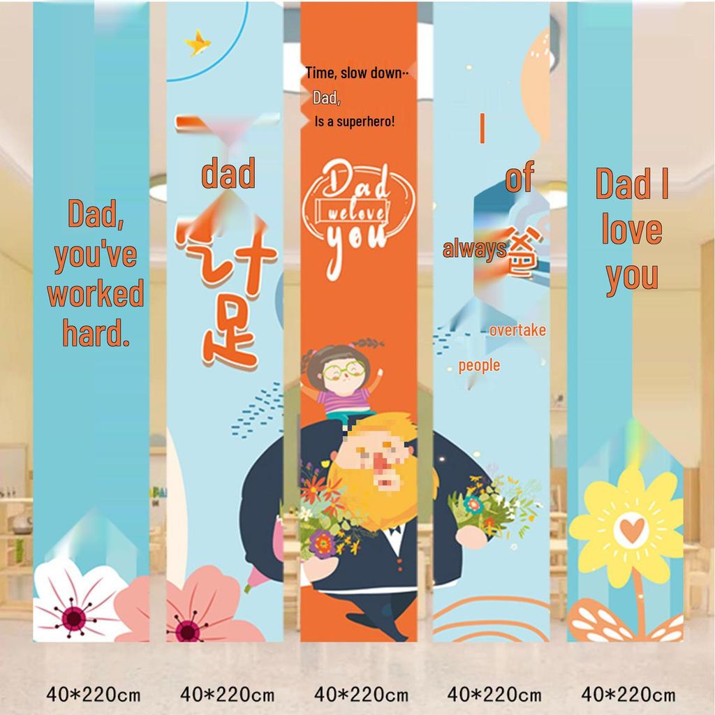 Father's Day Banner for School, Mall, or Store Decoration