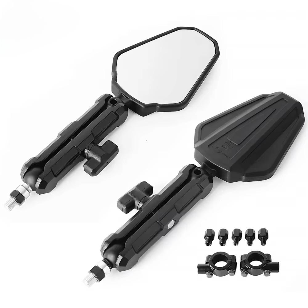 

Wide View Motorcycle Mirror Motorcycle Side Mirror for ADV Motorcycles Universal