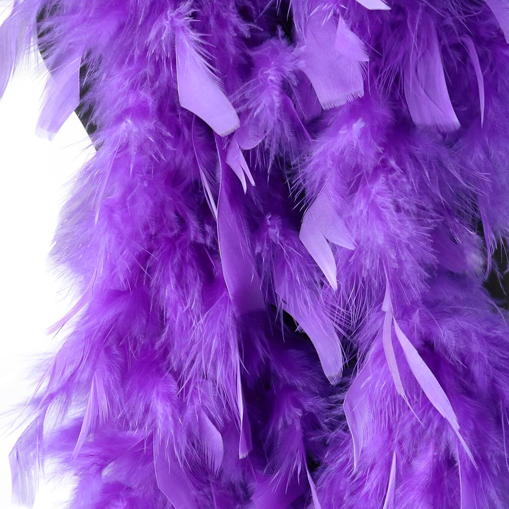 2Yards Fluffy Natural Feather Turkey Marabou Boa 38-40g for Crafts Wedding Party Christmas Decoration Shawl Fluffy Red Plumes