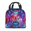 Hazbins Hotels Alastor Vox 2 Thermal Insulated Lunch Bag for Office Portable Food Bag Container Thermal Cooler Lunch Boxes