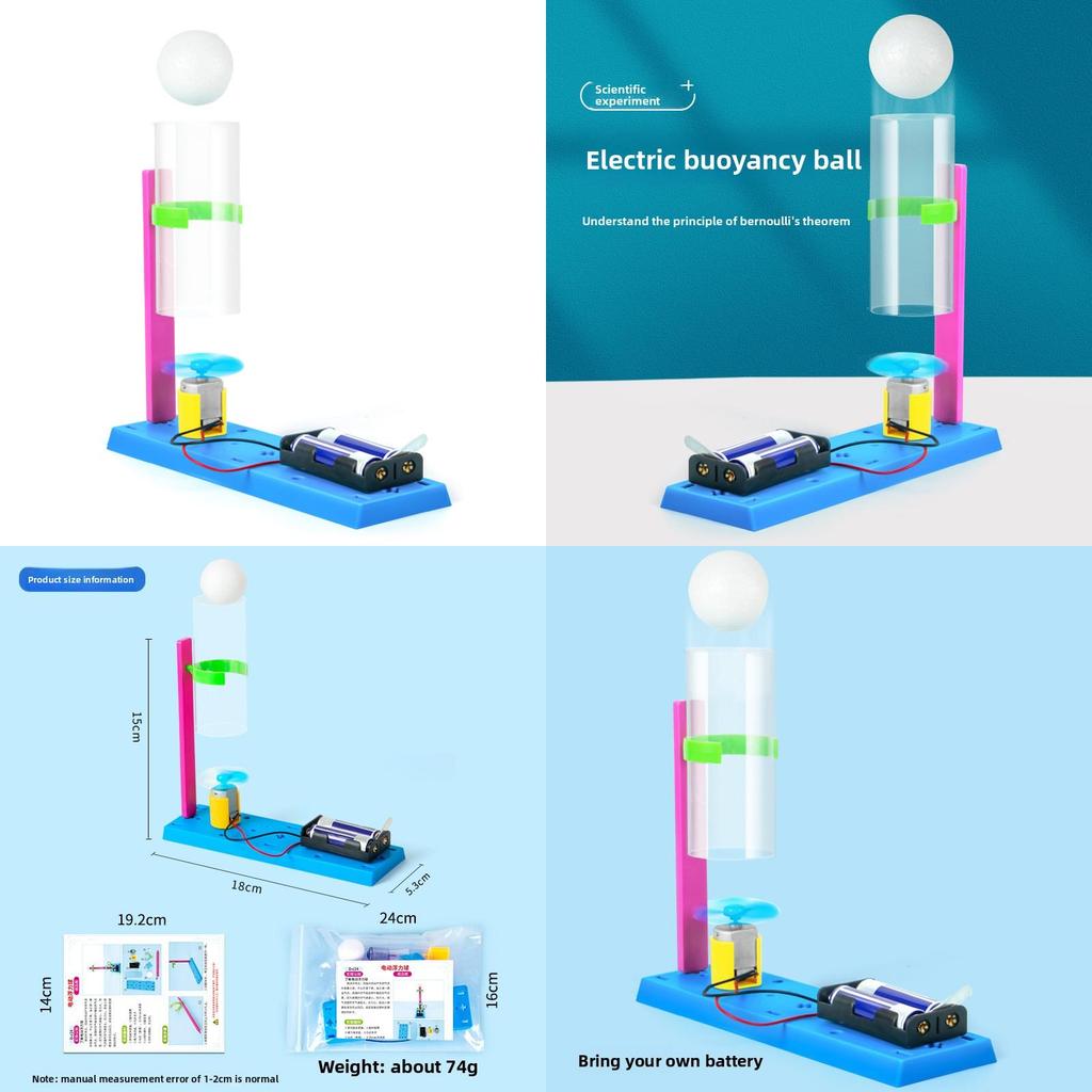 Scientific Experiment Diy Hovering Ball Physics Toy For Kids Science Learning