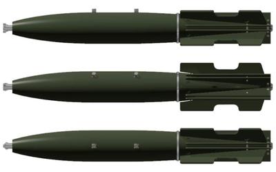 HMA Snake Eye Bomb with Mk15 6 Plastic Model Kit Parts 428 1/48 Mk.82 Fins, Bombs, (Airplane)