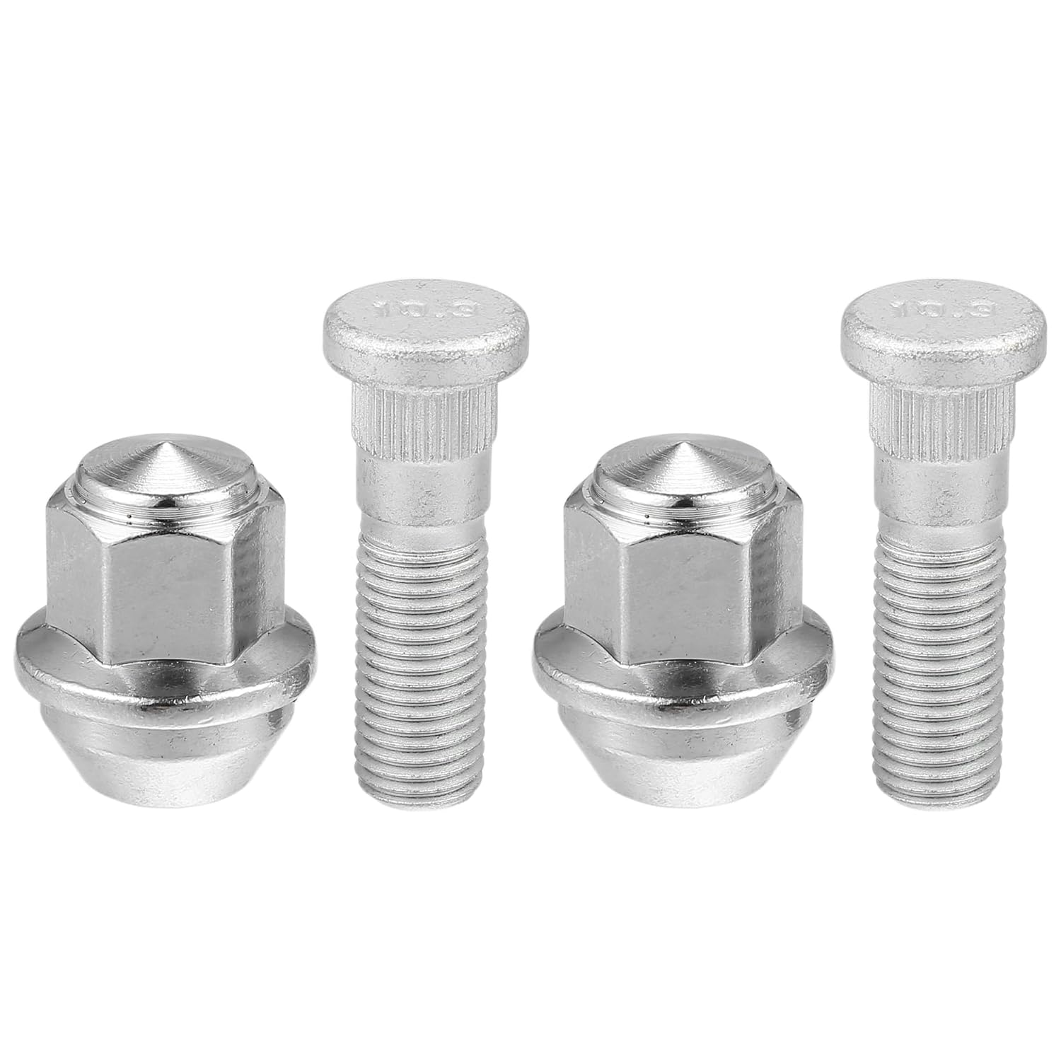 

M12x1.5 Wheel Stud Bolt for Ford Fusion 2006-2019 for Ford Focus Fiesta Escape EcoSport for Lincoln MKZ MKC All-Position Wheel Stud Bolts Hex 19mm