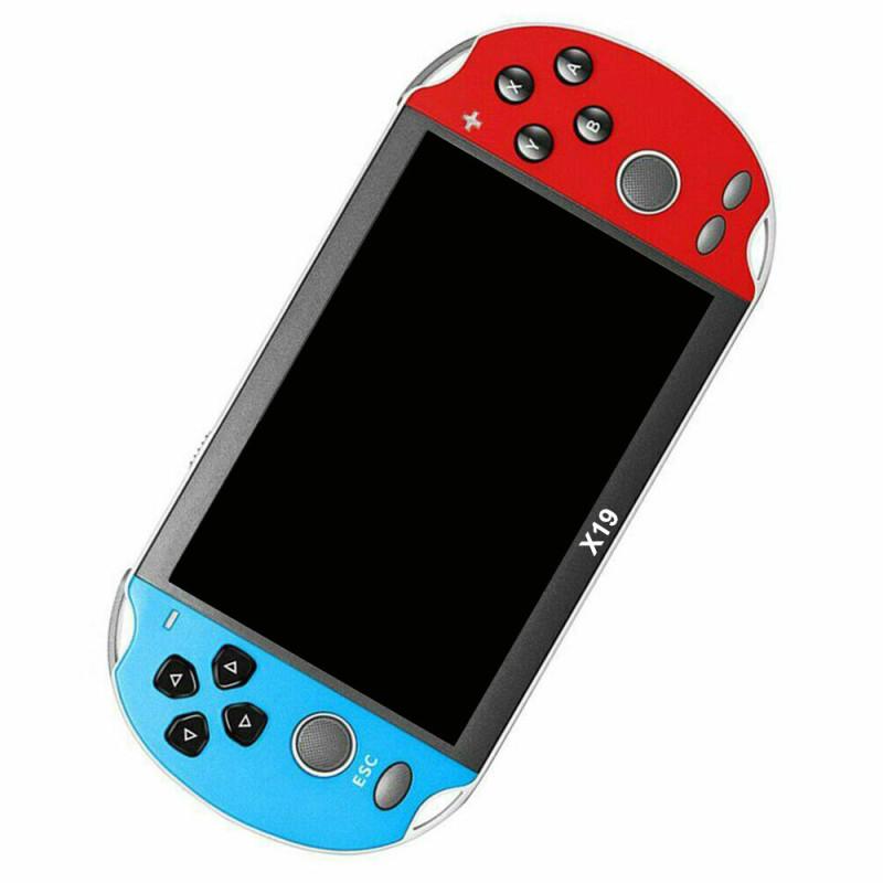 X19 Plus 5.1 Inch Portable Retro Video Game Console Consolas De Videojuegos Handheld Game Player for Psp