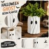 Cm Resin Halloween Flower Pot for Home Decoration