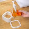 300/500ML Liquid Soap Dispenser Shampoo Body Hand Wash Shower Gel Facial Cleanser Container Bathroom Refillable Empty Press Pump Bottle