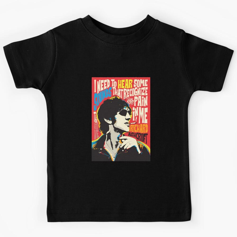 Richard Ashcroft Pop Art Quote Kids T-Shirt 170