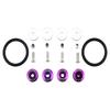 Quick Release Fixed Screw Buckle for Car Surround Modification Exterior Accessory for Front Bumper Reinforcement