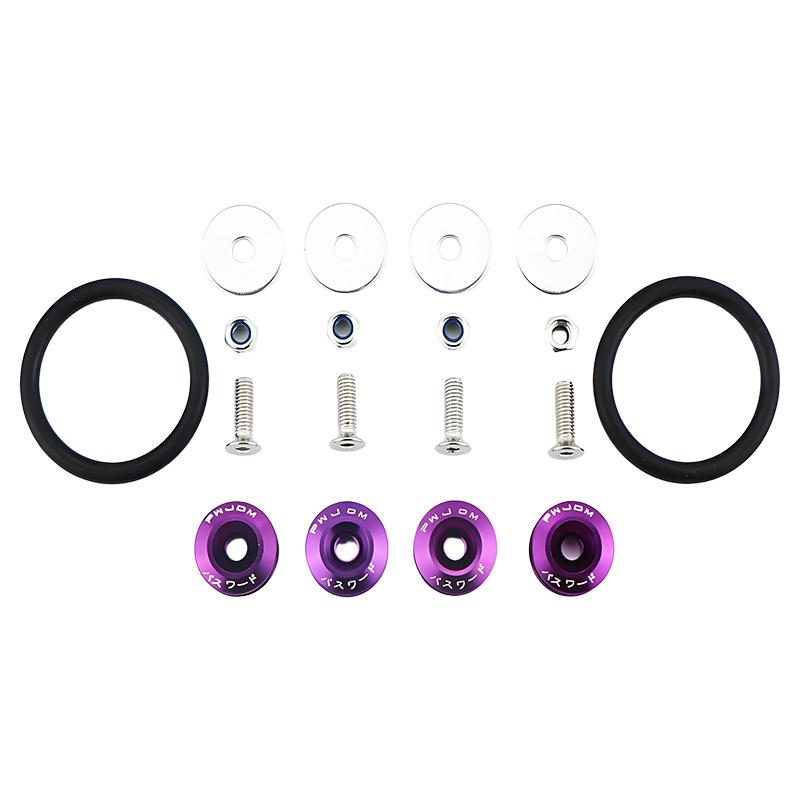 Quick Release Fixed Screw Buckle for Car Surround Modification Exterior Accessory for Front Bumper Reinforcement