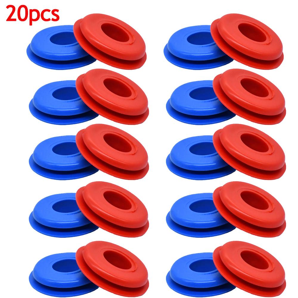 

20 шт. Комплект Гладхэнд с уплотнителями Шайбы Гладхэнд Резиновые уплотнители Прокладки Эластичные втулки для полуприцепов, прицепов, тормозного воздушного шланга