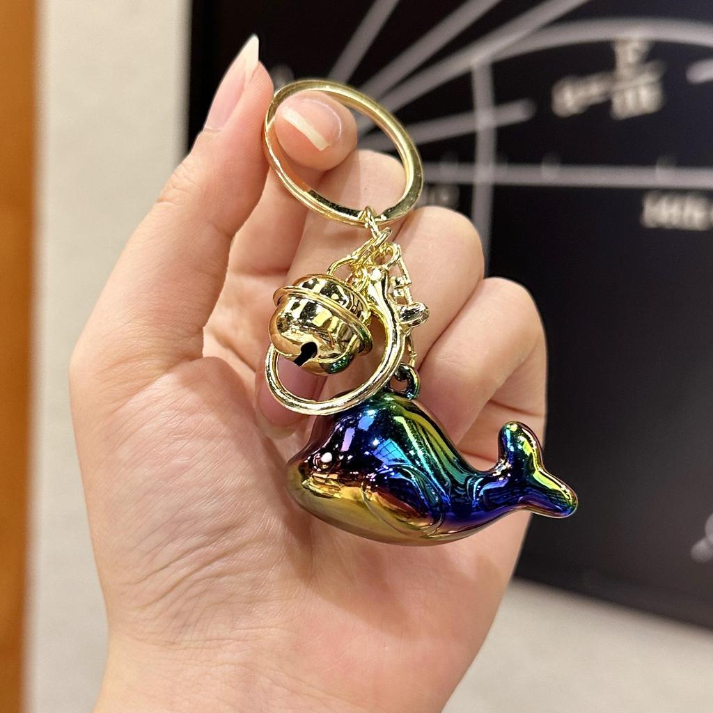 Colorful Acrylic Seashell Keychain Pendant - Cute and Exquisite for Girls' Bags & Car Pendants