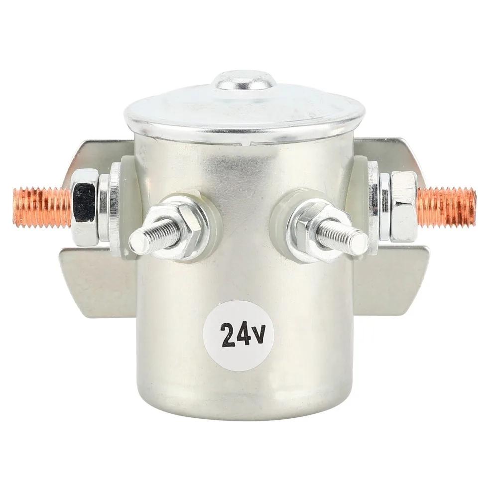 

Auto Parts 200V Solenoid Fits 24VDC Waterproof Solenoid Relay Normally Open Normally Open Solenoid Fits Hydraulic Motor 24V