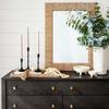 Matte Black Taper Candle Holder Set of 3 Black Candlestick Holders Modern Farmhouse Candle Stick Candle Holder for Candlesticks for Wedding Christmas
