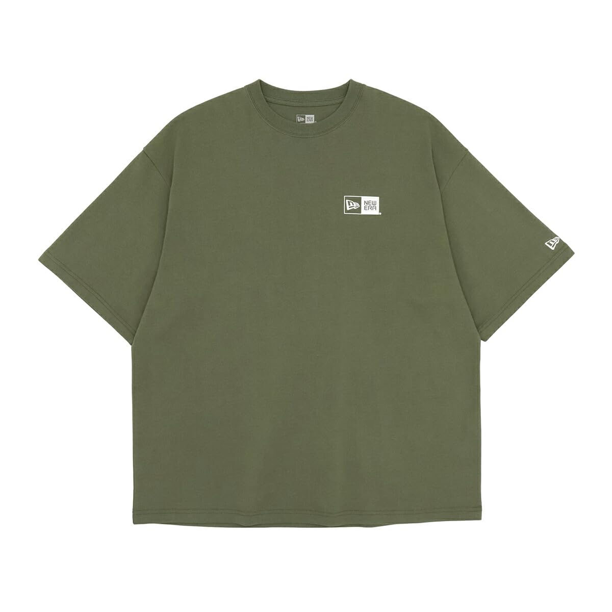 

New Era Short Sleeve Oversized Cotton 14683895 New Size Box ONSPOTZ Popular Suitable How to Fold Clothes T-Shirt, S/S Tee, (NER33A7858),