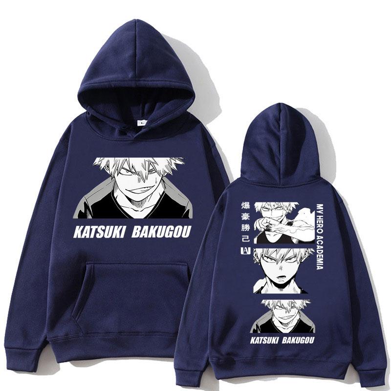 

Japan Anime My Hero Academia Bakugo Katsuki Hoodie Men Women Fashion Harajuku Manga Sweatshirt Oversized Fleece Casual Tracksuit 3XL