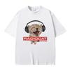 British Rock Radiohead Funny Radiocat T-shirt Breathable T-Shirt Fashion Short Sleeve Top Womens T-Shirt