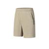 FILA Fitness Contact Cool Sensation Simple Solid Color Versatile Fashion Casual Shorts Men shorts Squirrel-Khaki A11M621808FBG