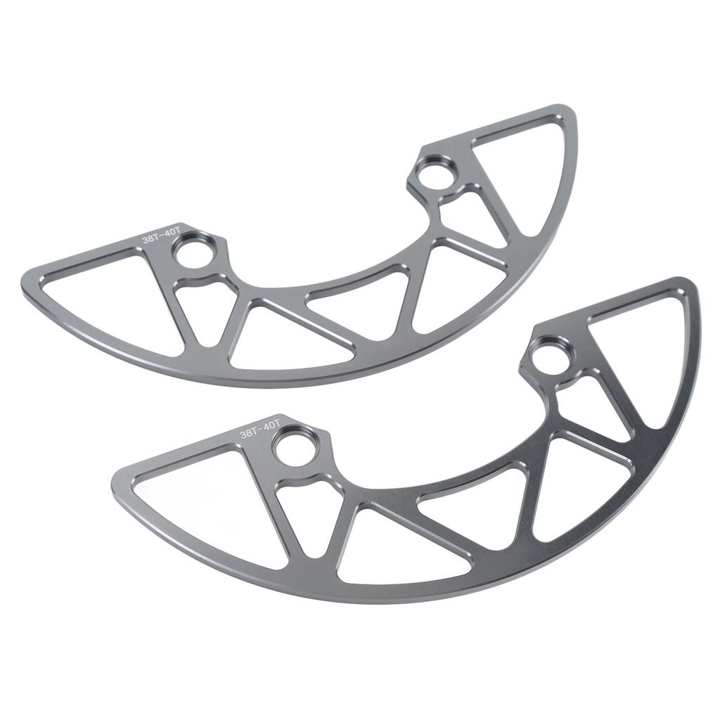 Cycle Chainring Guard Aluminum Alloy 104BCD Cycle Sprocket  or for 38 to 40T   Negative Teeth Mountain Cycle Single Disc Sprocket