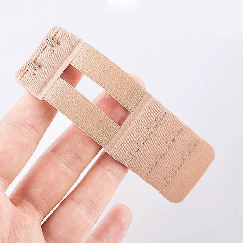 3Pcs Nylon Extenders Buckle Extension for Women Girl 3 Row 3 Hooks Bra Strap Extender Lengthen Tool Hook Intimates Accessoies