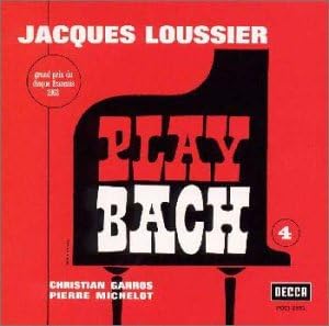

CD JACQUES LOUSSIER, PIERRE MICHELOT; - Play Bach #4 [CD] Chan Gallo POCJ2852 Japan ObiClassical Used