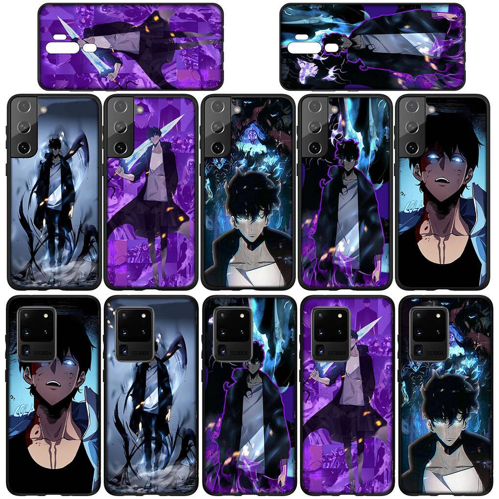 Phone Case for iPhone 17 16 15 Plus Huawei P30 P20 Lite Redmi Note 14 12 11 13 Pro Max OPPO A60 A80 A40 A18 A38 Sung Jinwoo Solo Leveling Arise Cover