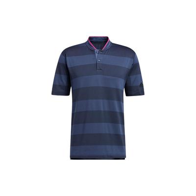 Gestreifter Logo Pullover Poloshirt Herren Poloshirts Blau GL4639