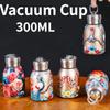 Portable 304 Stainless Steel Insulated Cup 300ml Mini Coffee Mug Leak-Proof Double Wall Pocket Cup Travel