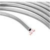 1x Zinc Steel Car Brake Line Tubing Coil Kit 16Pcs Fittings Universal 3/16" 25Ft