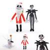 Collectible Nightmare Before Christmas Santa Jack And Zero Plush Toys For Kids