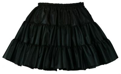 Atelier Fuku Panier Long à Volants 36cm, (Noir)