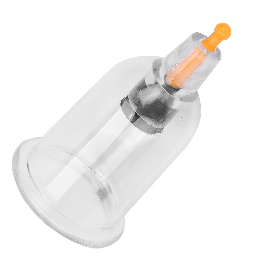 Transparente B6 Vakuumsaug-Schröpfgläser Körper Schmerzlinderung Akupunktur Massage Schröpfzubehör