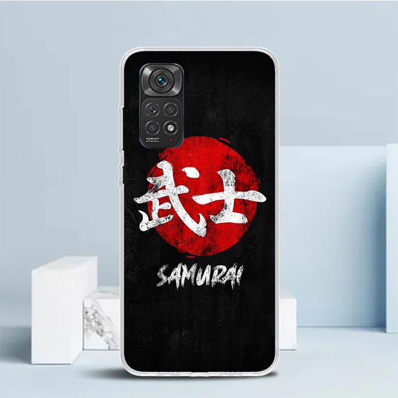 Japanese Dark Dragon Tattoo Phone Case For Xiaomi Redmi Note 15 14 14S 13 12S 12 Pro Plus 11S 11 11T 11E 10S 10 + Soft TPU Back