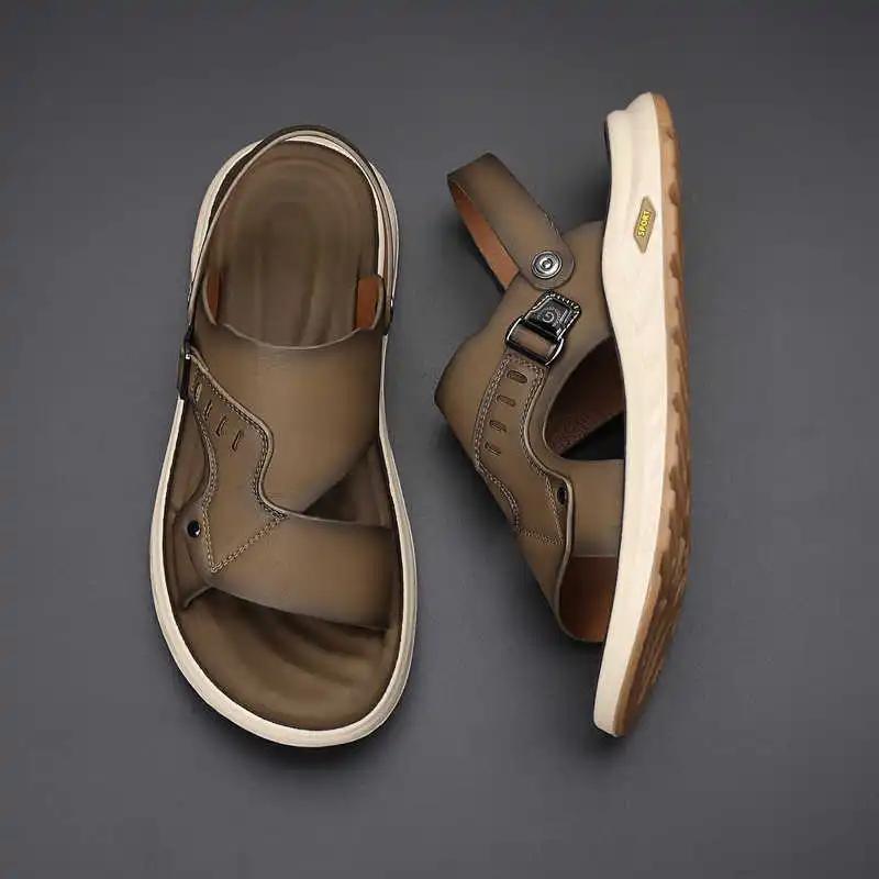 Fashion Backless Round Nose Sandal For Mens White Men's Slippers Shoes Sports Men Sneakers Kit Nice Tenes Daily Special