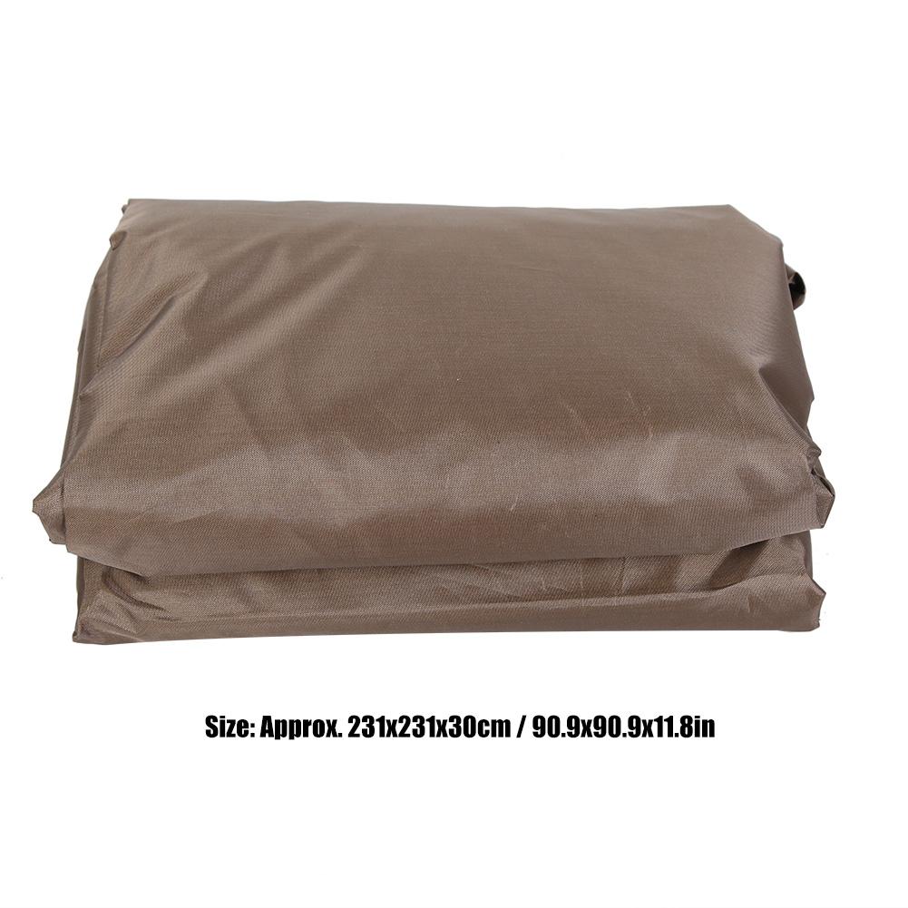 Hot Spring Cover  Outdoor  Rainproof Dust Proof Bathtub Protector Cover Hot Spring Bath Cover  Outdoor Hot Tub Cover