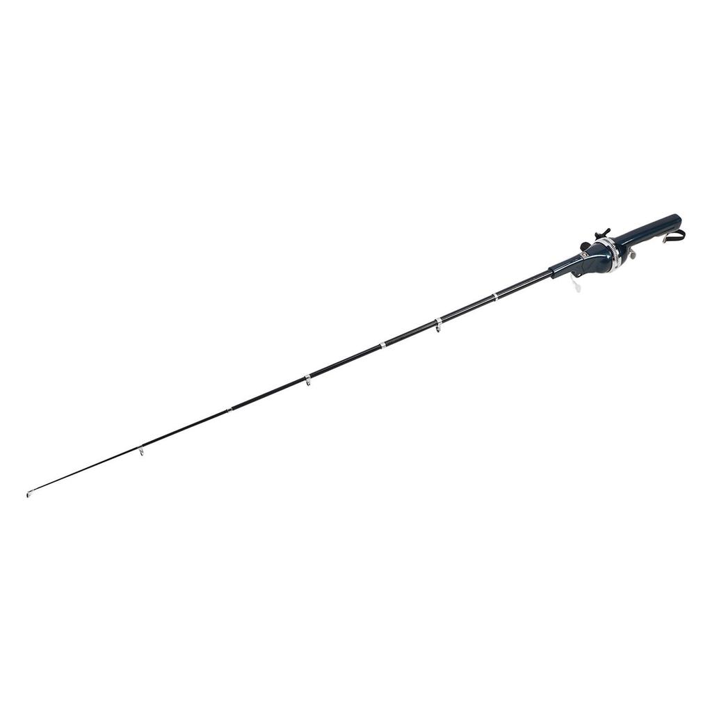Fiberglass Fishing Rod and Reel Combo Portable Foldable Short Fishing Pole and Reel Combo
