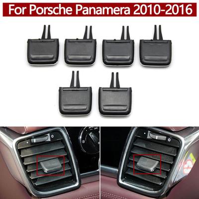 Porsche İçin Porsche Panamera 2010-2016 İçin Araba İç Ön Arka Klima AC Havalandırma Izgarası Sekme Klipsi Tamir Kiti