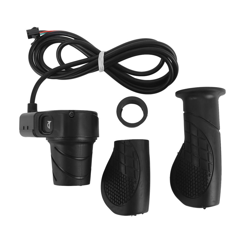 Electric Cycling Thumb Grip Throttle Handlebars Speed Control 1.6M Cable SM Interface Cycling Throttle Handle for