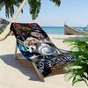 Soul Calibur Print Beach Towel, Large Soft Quick Dry Towel for Beach Camping Swimming