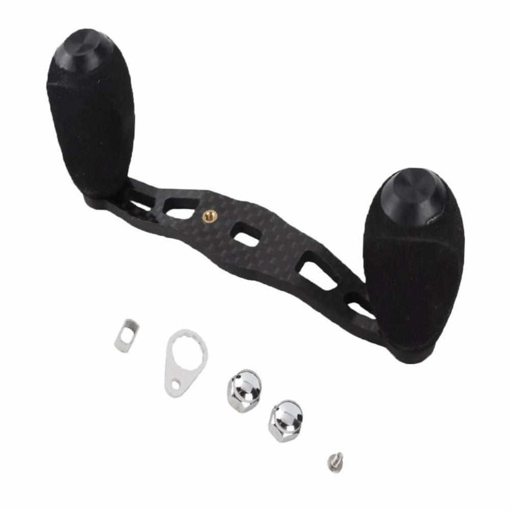 EVA Knob Baitcasting Reel Handle Carbon Fiber Trolling Reel Handle  For Trolling Reels