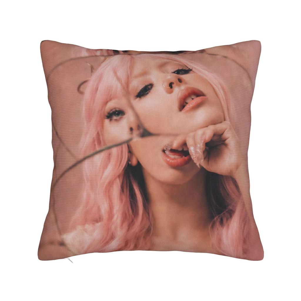 Decorative Pillow Cover Melanies Martinez Hades Album  Merch Home  Throw Pillow Case Cover Square MultiSize