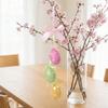 Painted Easter Eggs Hanging Pendant DIY Crafts Easter Tree Decor Colorful Eggs String  Home Decor