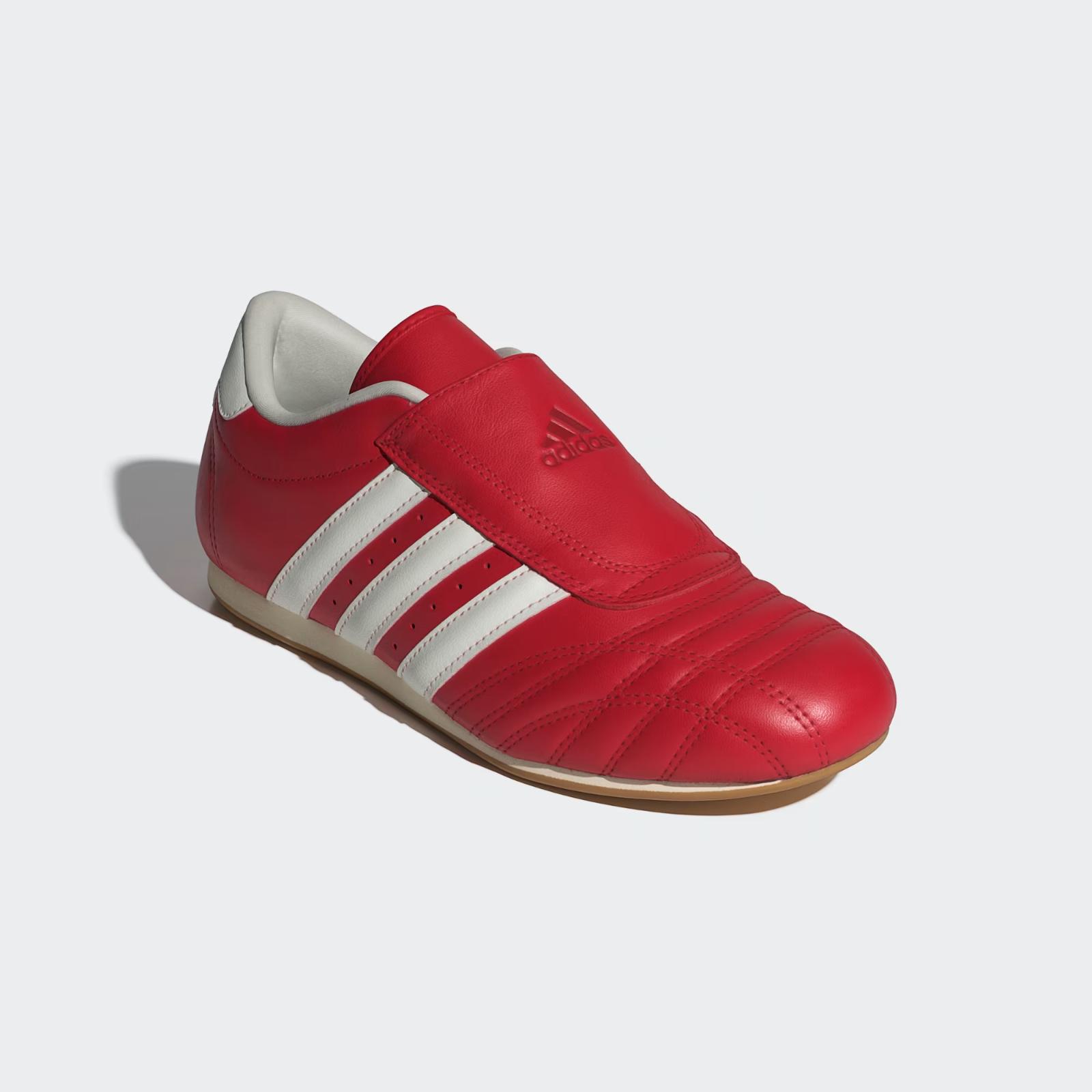 JS4020 adidas Originals Women s Taekwondo Off White Better Scarlet Gum (Women s) 6W
