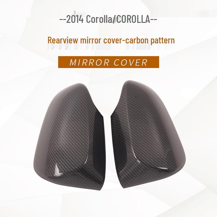 

Toyota Corolla 2014 & Camry 2012 Крышка зеркала заднего вида Декоративные детали для модификации 31x21x8