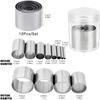 Stainless Steel Hole Hollow Punch Cutter 12Pcs Polymer Clay Round Circle Ring  Handmade Craft